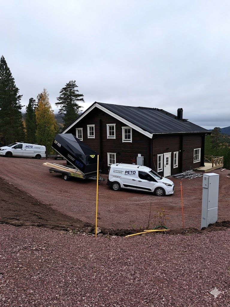 PETO Bygg vid färdigt takprojekt
