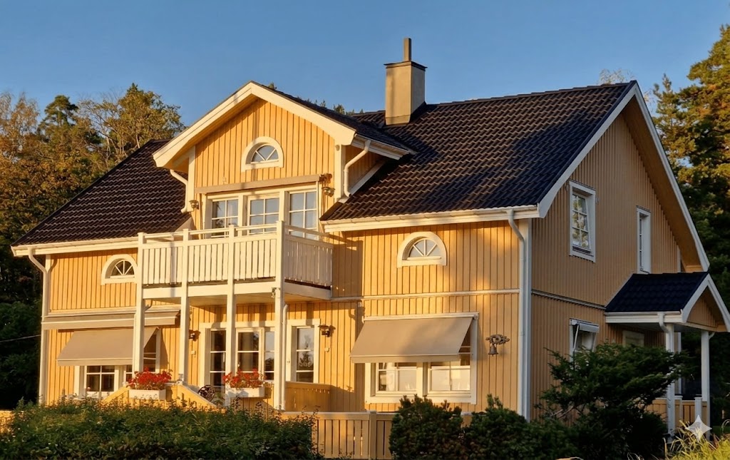 Nytt tak på villa